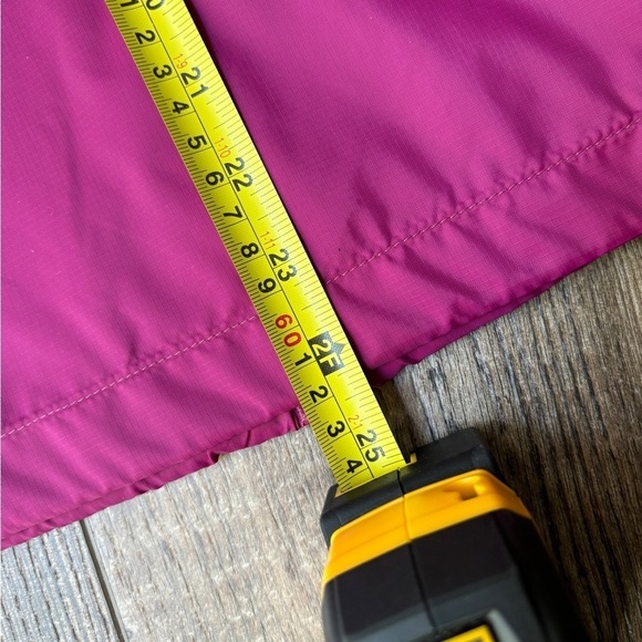 Eddie Bauer Full Zip Vest with Hood Nylon Pink/Orange Women's Size Small - Picture 6 of 11